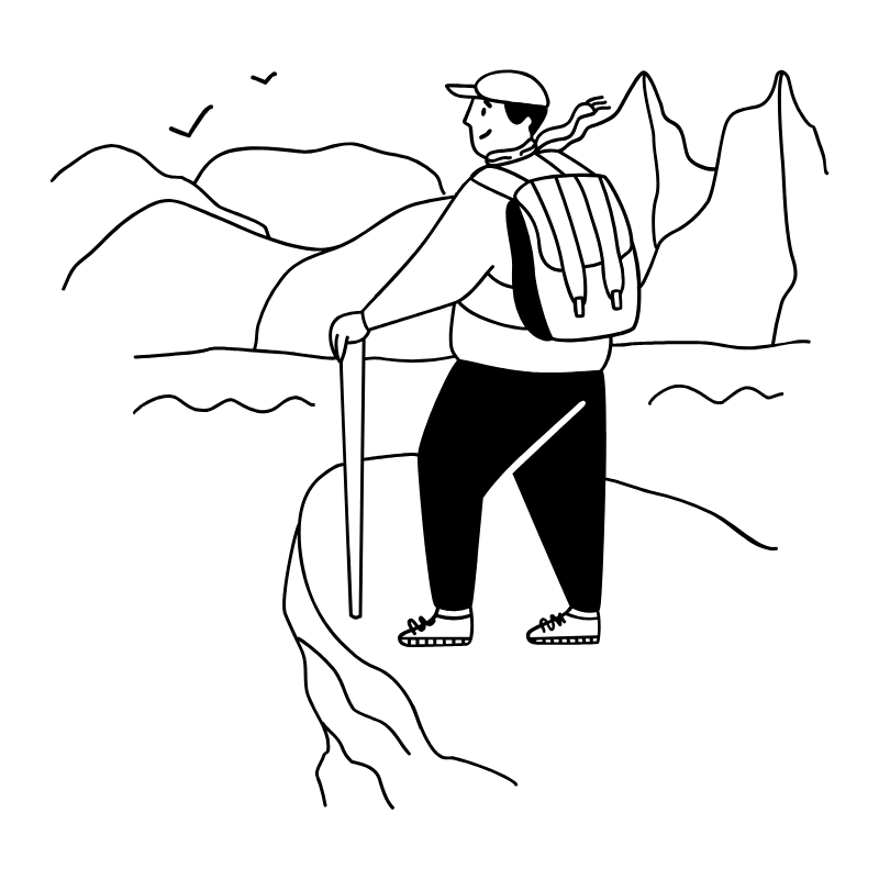 Outside Comfort Zone 3 Illustration from Milano Set