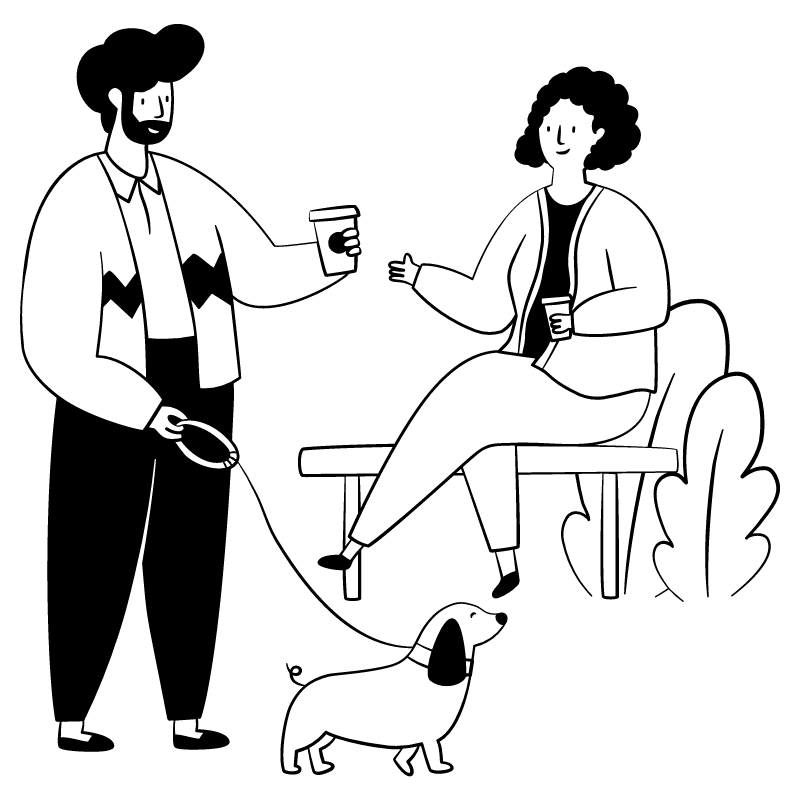 People 1 Illustration from Milano Set