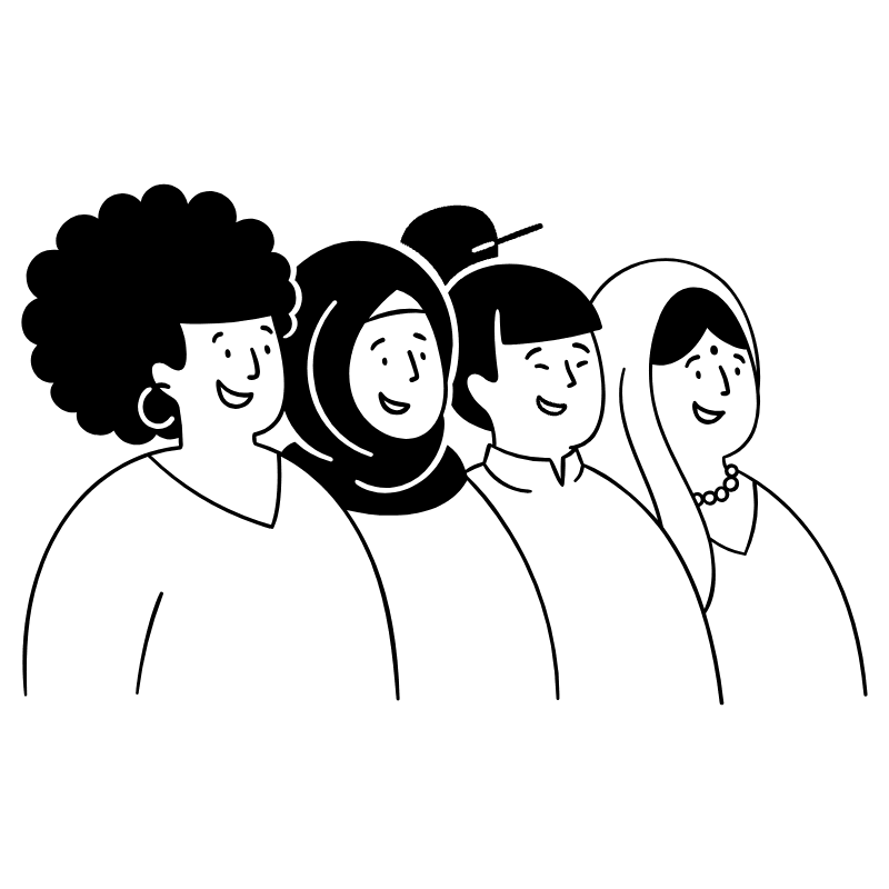 People 4 Illustration from Milano Set