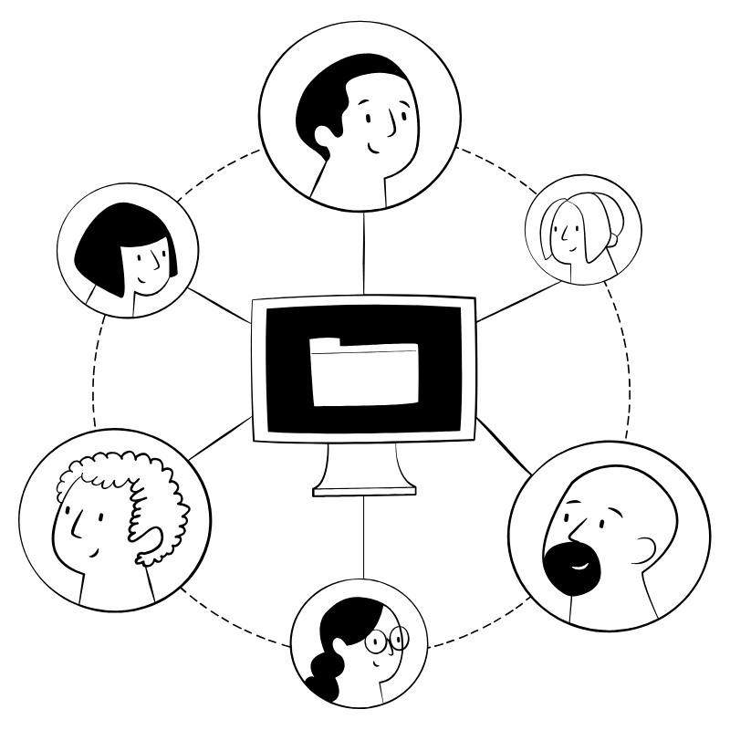 User Network 1 Illustration from Milano Set