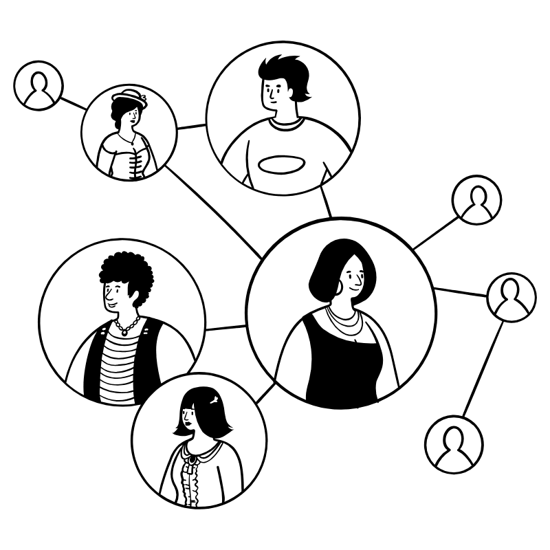 User Network 2 Illustration from Milano Set