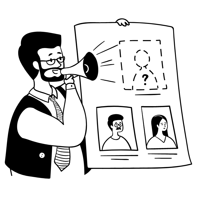 Hiring 3 Illustration from Milano Set