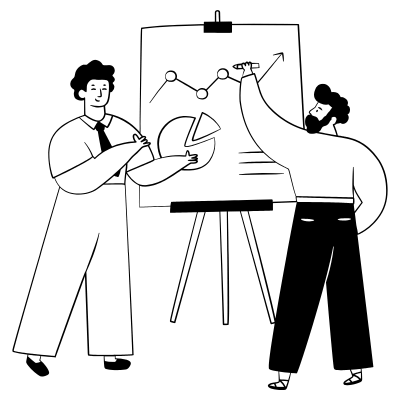 Team Brainstorming 1 Illustration from Milano Set