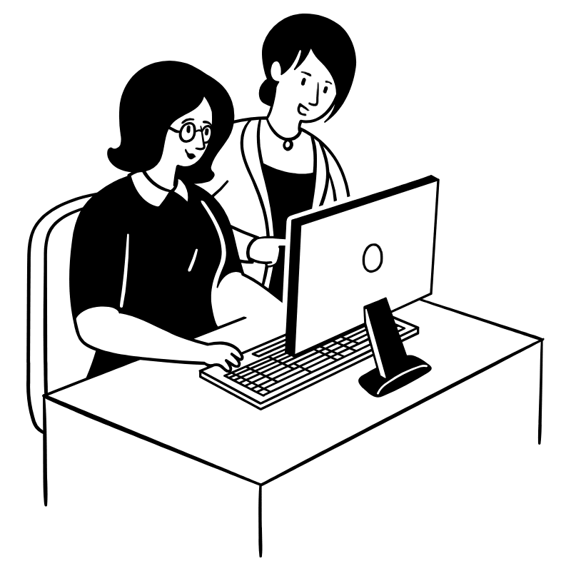 Training Employees 2 Illustration from Milano Set