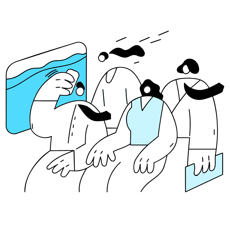 Business Trip 1 Illustration from New York Duotone Set