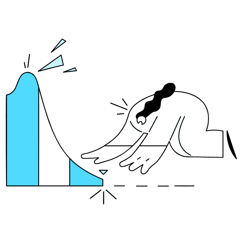 Graph Negative 1 Illustration from New York Duotone Set