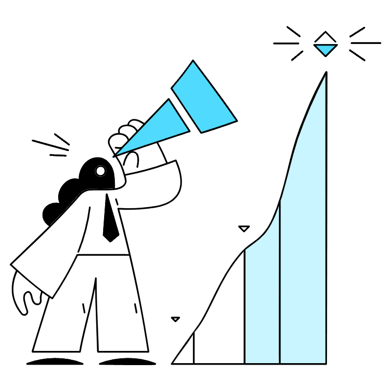 Graph Positive 1 Illustration from New York Duotone Set