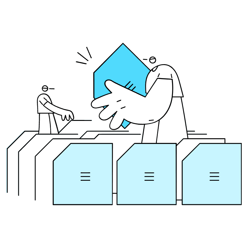 Databases 1 Illustration from New York Duotone Set