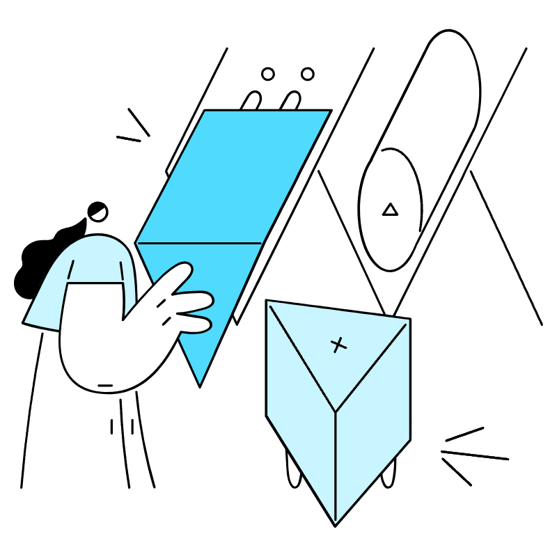 Modular Coding Of Application 1 Illustration from New York Duotone Set