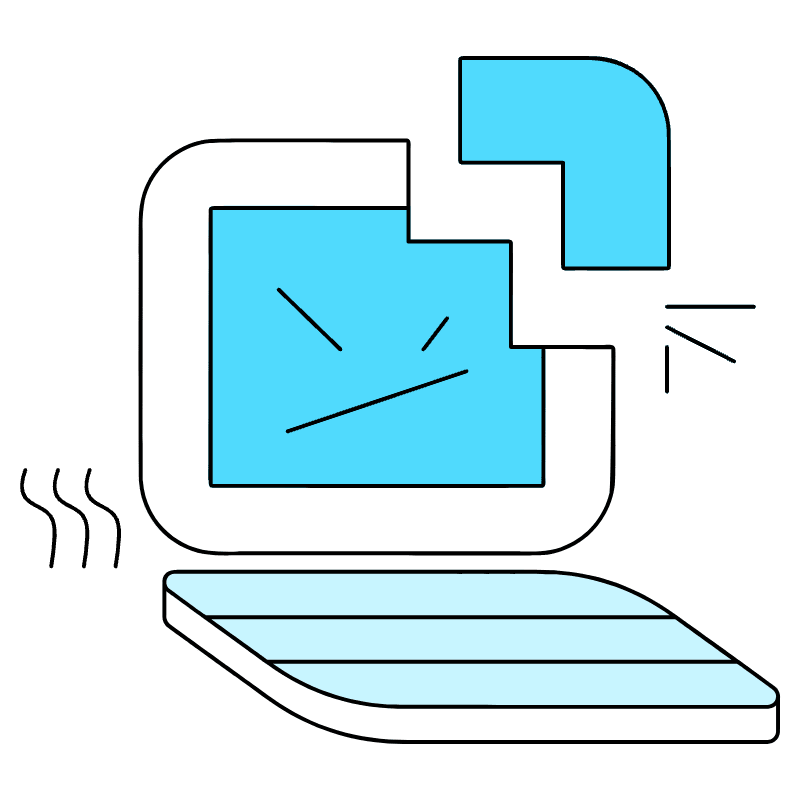 Fatal Error 1 Illustration from New York Duotone Set