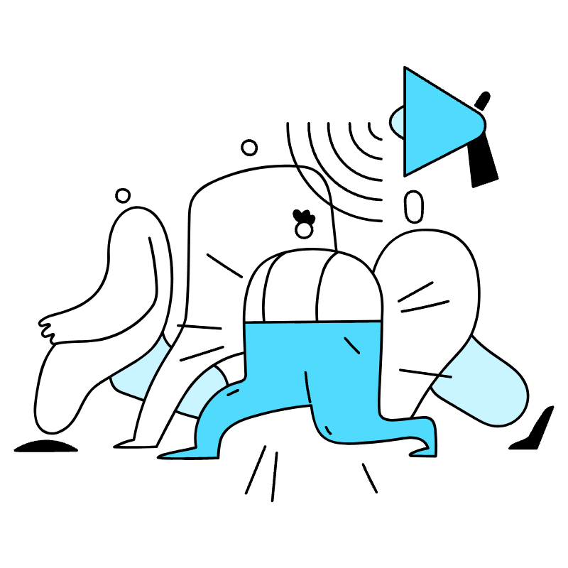 Marketing Target Illustration from New York Duotone Set