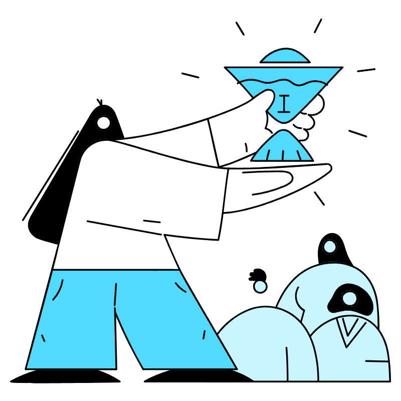 Trophy Awards Illustration from New York Duotone Set