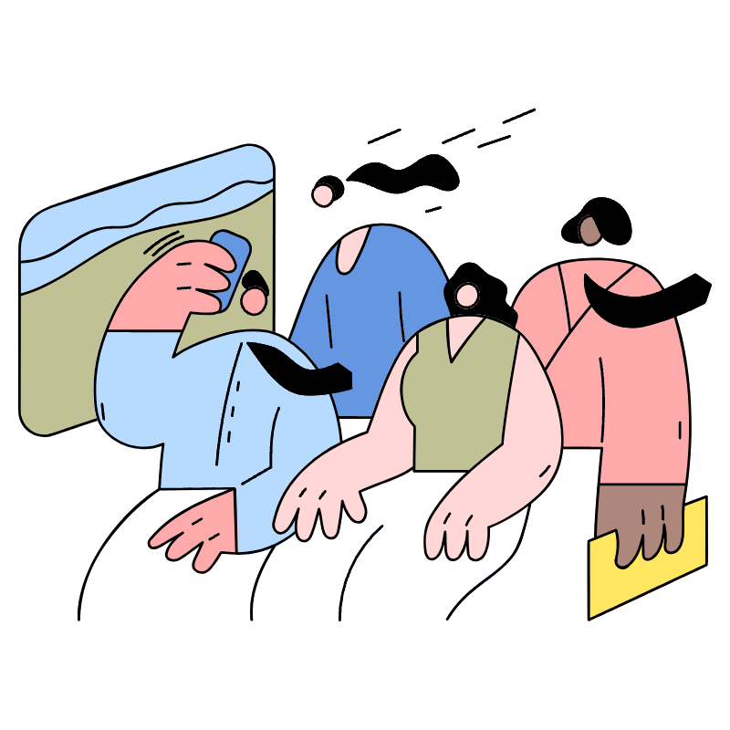 Business Trip 1 Illustration from New York Set