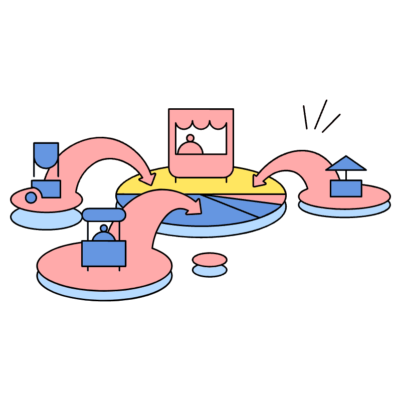 Strategy Market Expansion 2 Illustration from New York Set