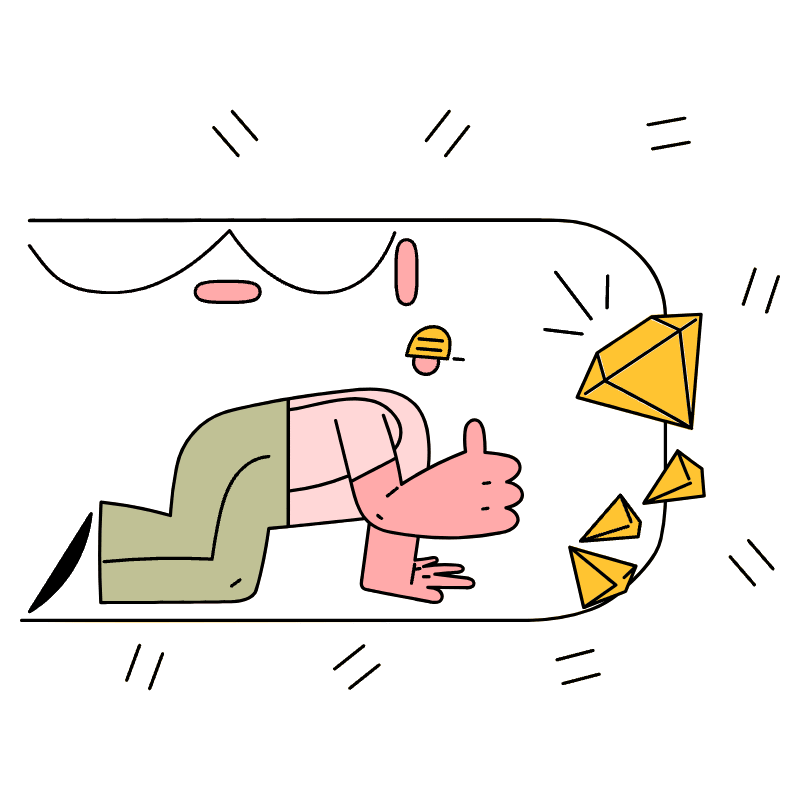 Successful Business Illustration from New York Set