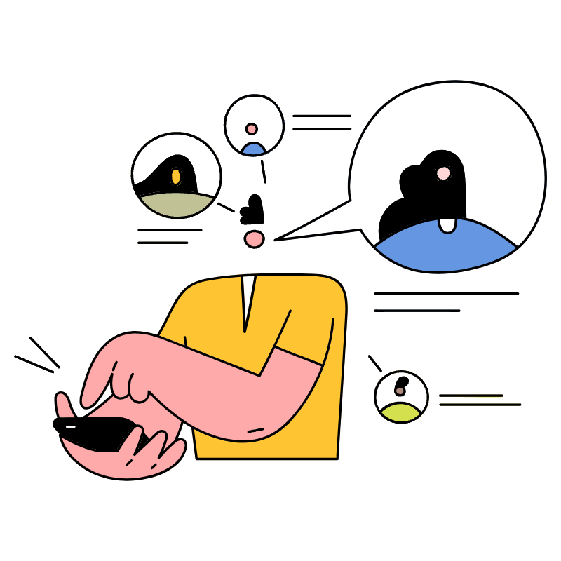 Contact Illustration from New York Set