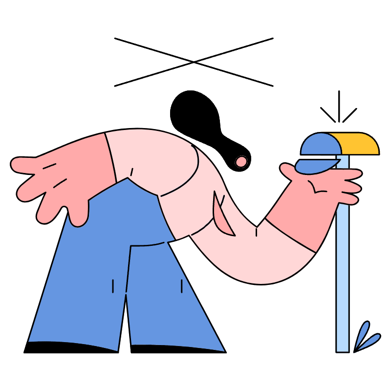 No Mail E Mail 1 Illustration from New York Set