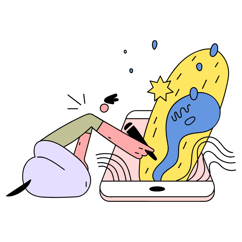 Illustrator Drawing With Ipad 2 Illustration from New York Set