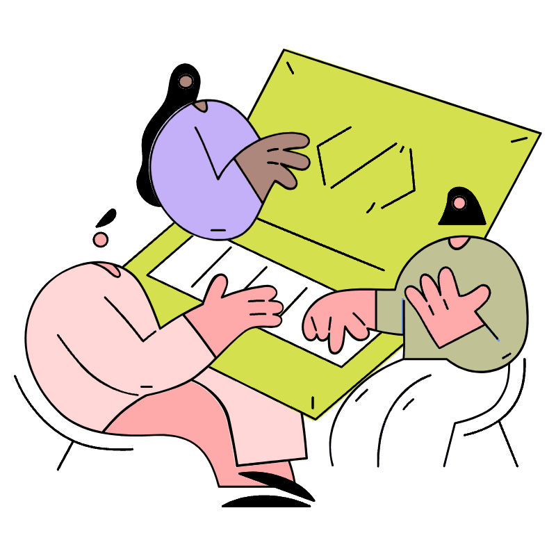 Team Coding 1 Illustration from New York Set