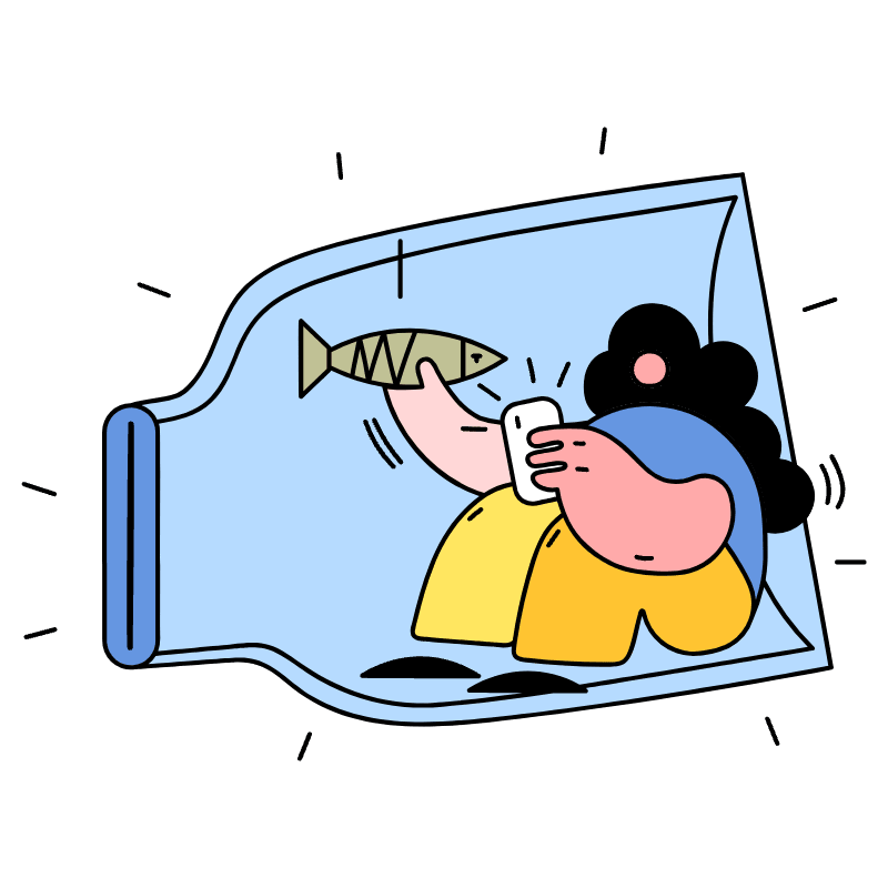 Clickbait Illustration from New York Set