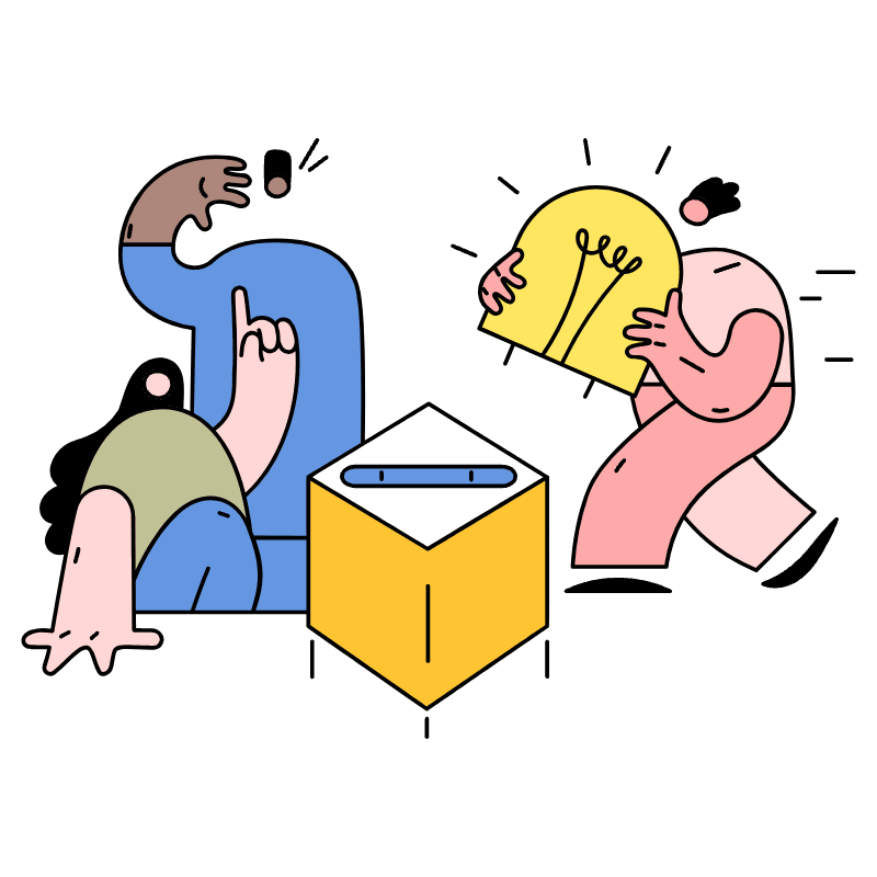 Bring Solutions To Problems Illustration from New York Set