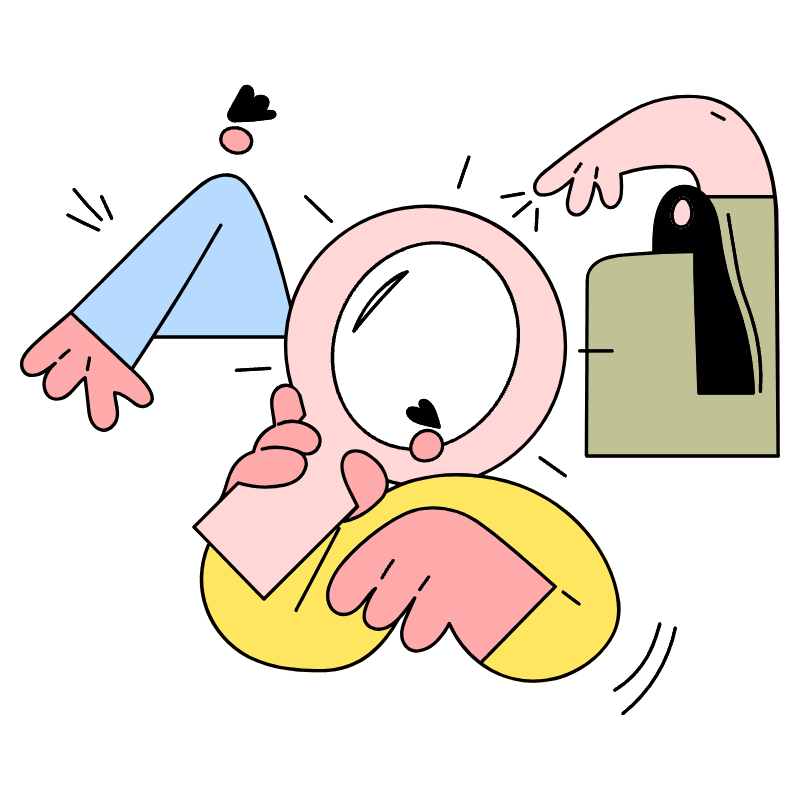 About Us About Our Team Illustration from New York Set