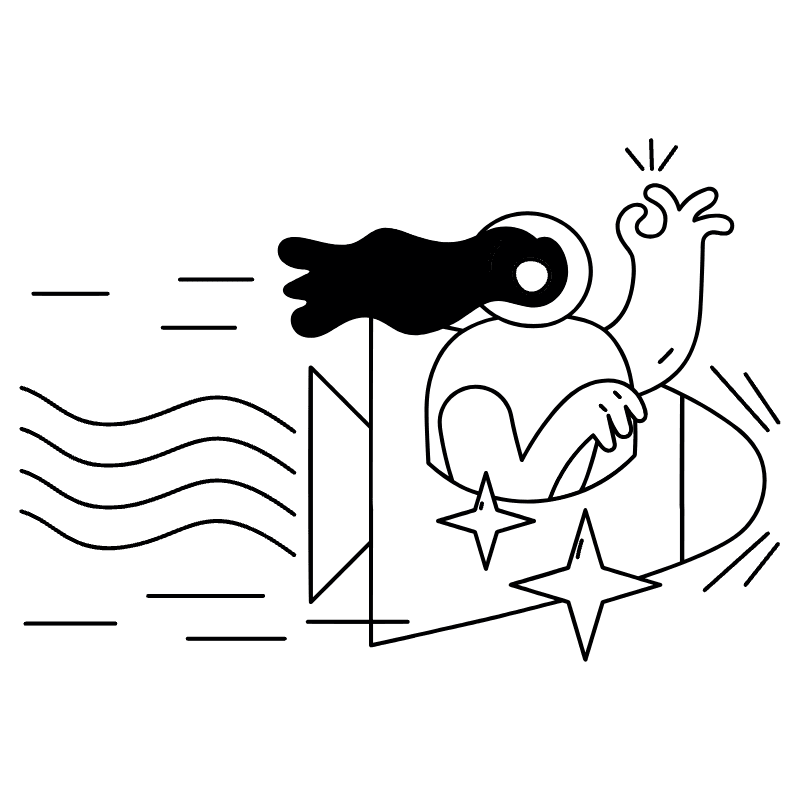 Coming Soon Illustration from New York Monoline Set