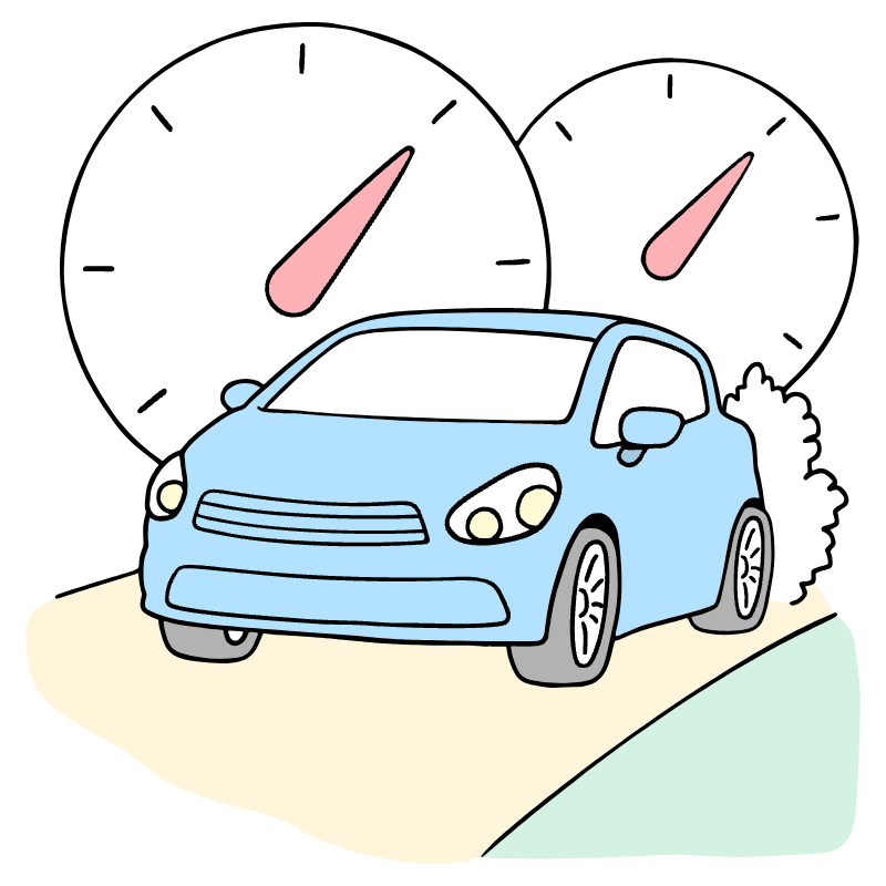 Product Speed Go Fast Illustration from Bruxelles Set