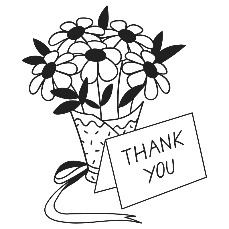 Thank You 4 Illustration from Milano Set