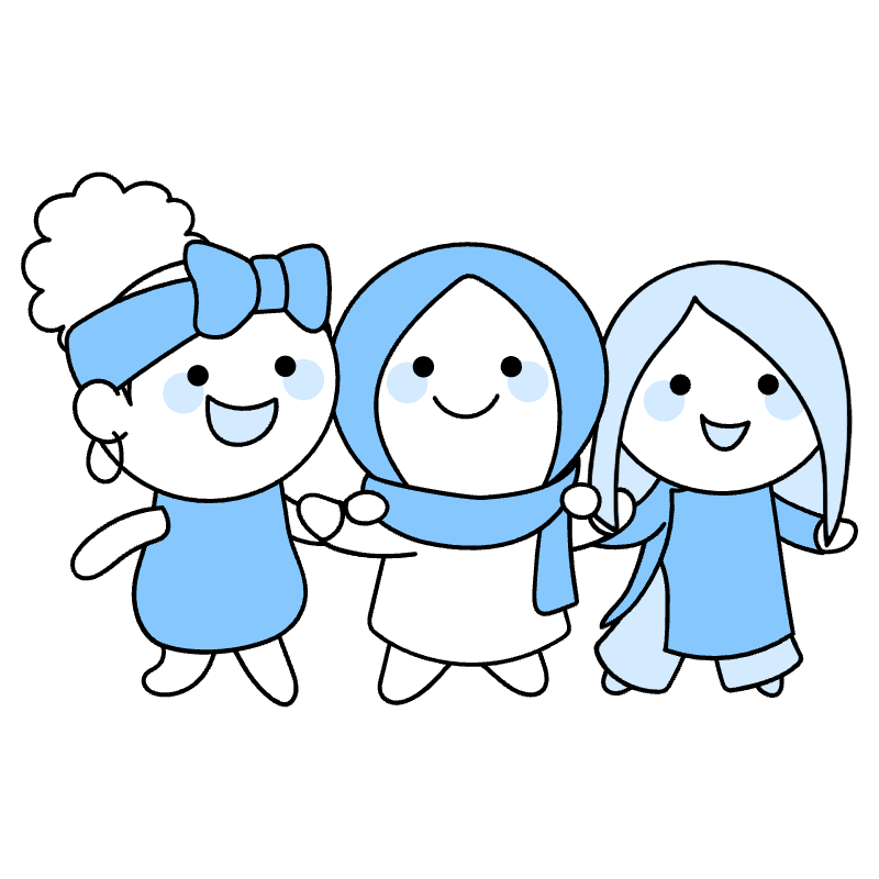 Human Rights Religion Diversity Illustration from Seoul Duotone Set