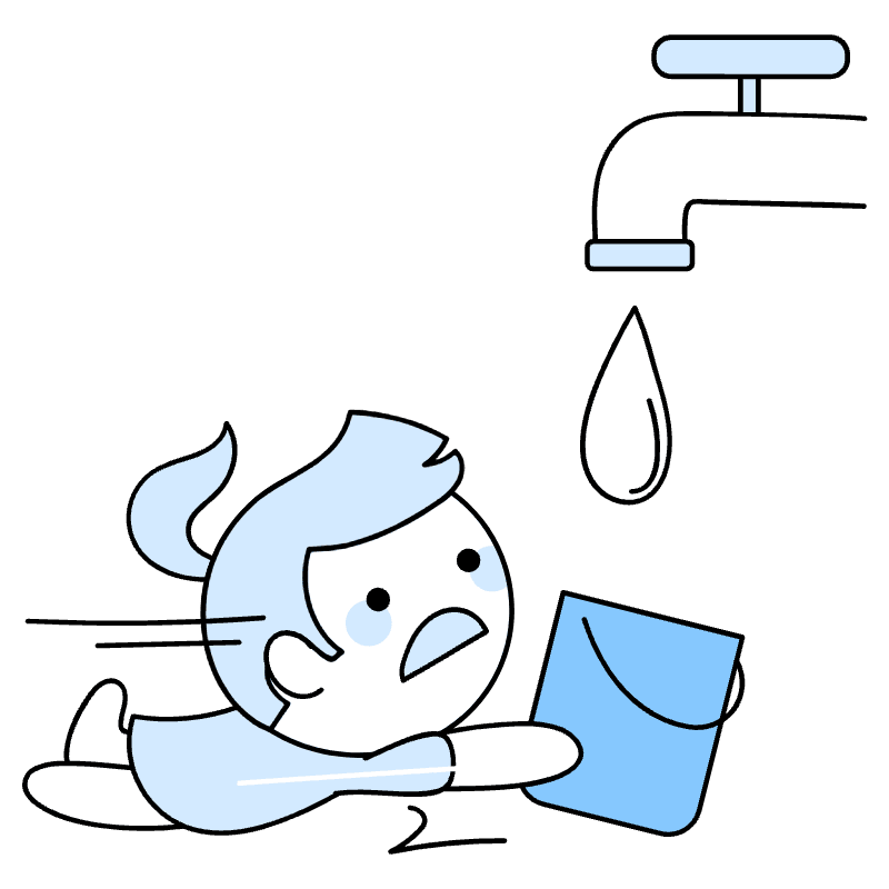 Water Conservation Illustration from Seoul Duotone Set