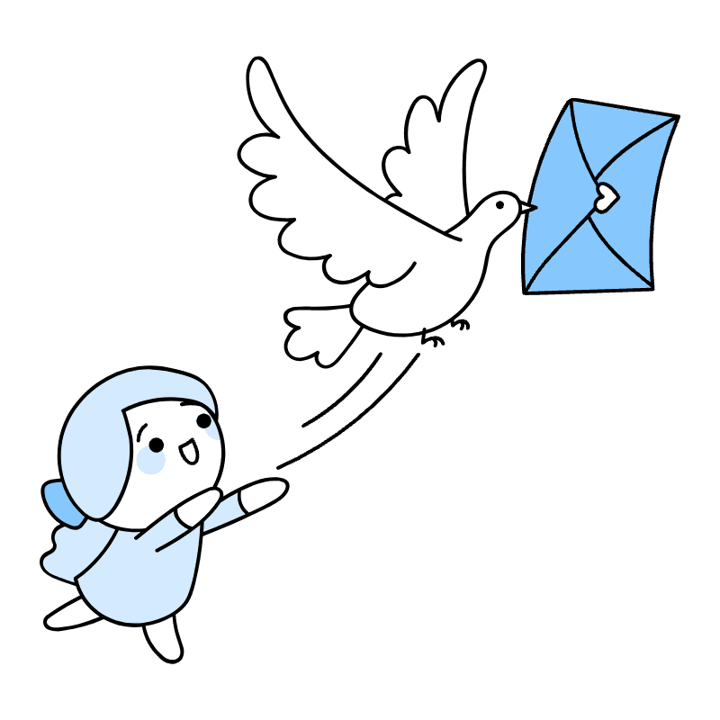 Message Sent Illustration from Seoul Duotone Set