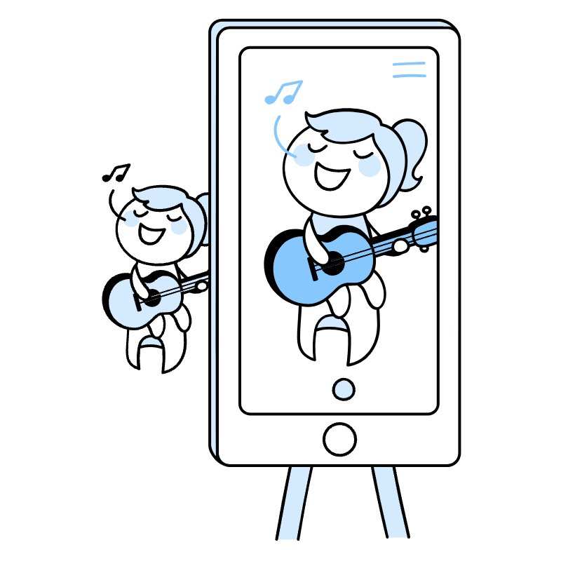 Broadcast Illustration from Seoul Duotone Set