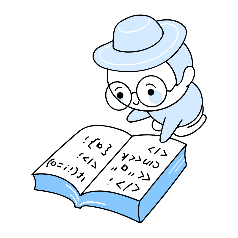 Code Learning Illustration from Seoul Duotone Set