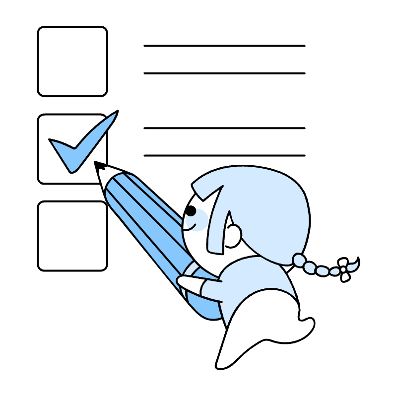 Online Exams Illustration from Seoul Duotone Set