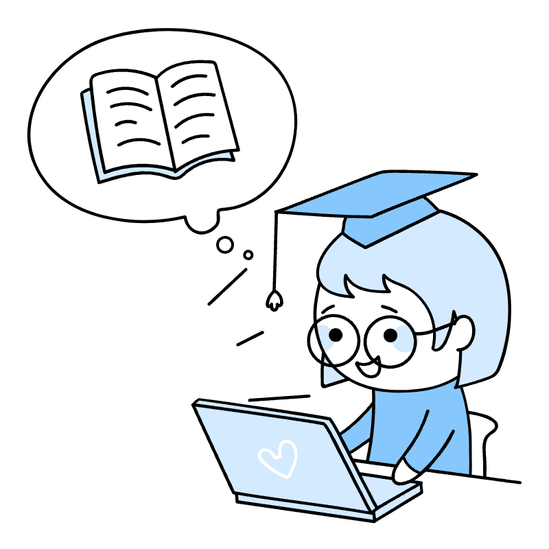 Online Learning Illustration from Seoul Duotone Set