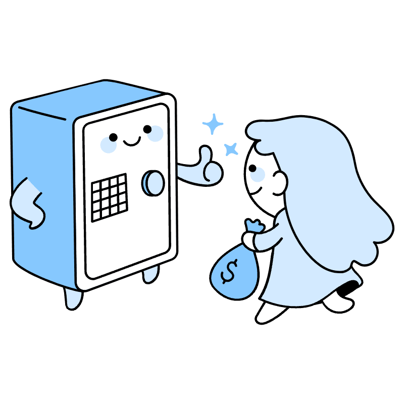 Safe Illustration from Seoul Duotone Set