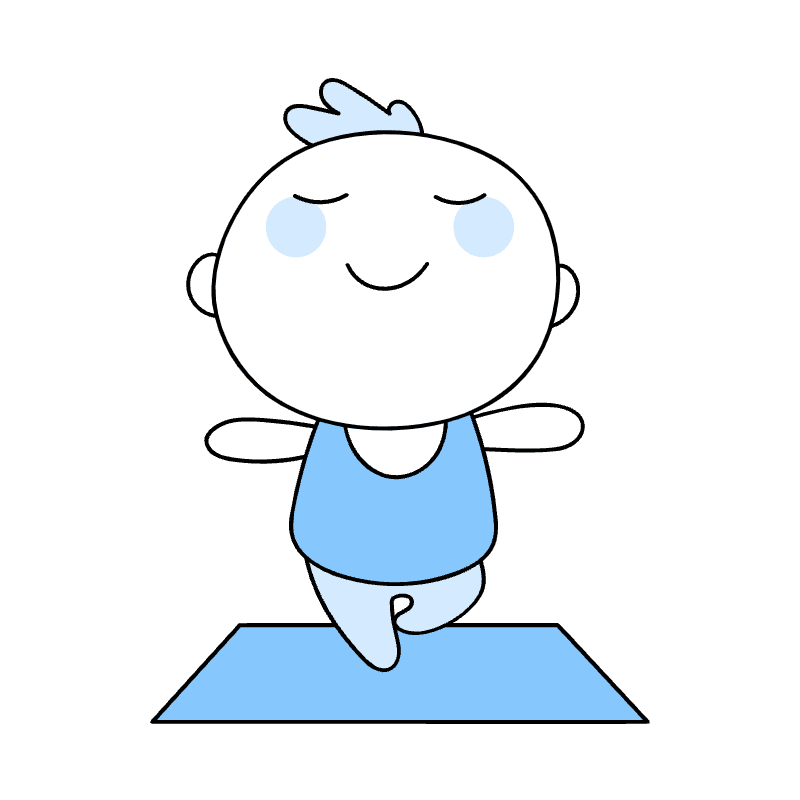 Meditation Yoga Illustration from Seoul Duotone Set
