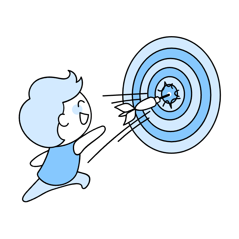 Marketing Target Illustration from Seoul Duotone Set