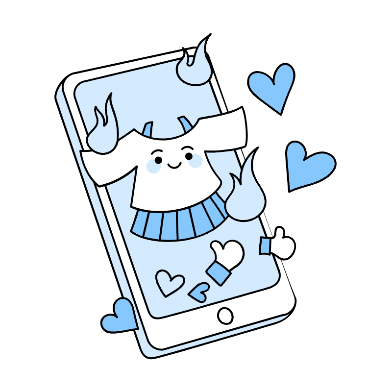 Hot Trending Illustration from Seoul Duotone Set