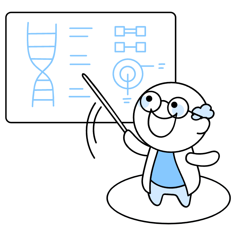 Science Tech Presentation Illustration from Seoul Duotone Set