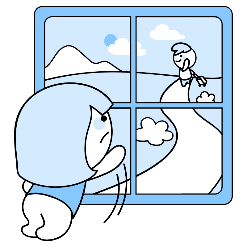 Bye Illustration from Seoul Duotone Set