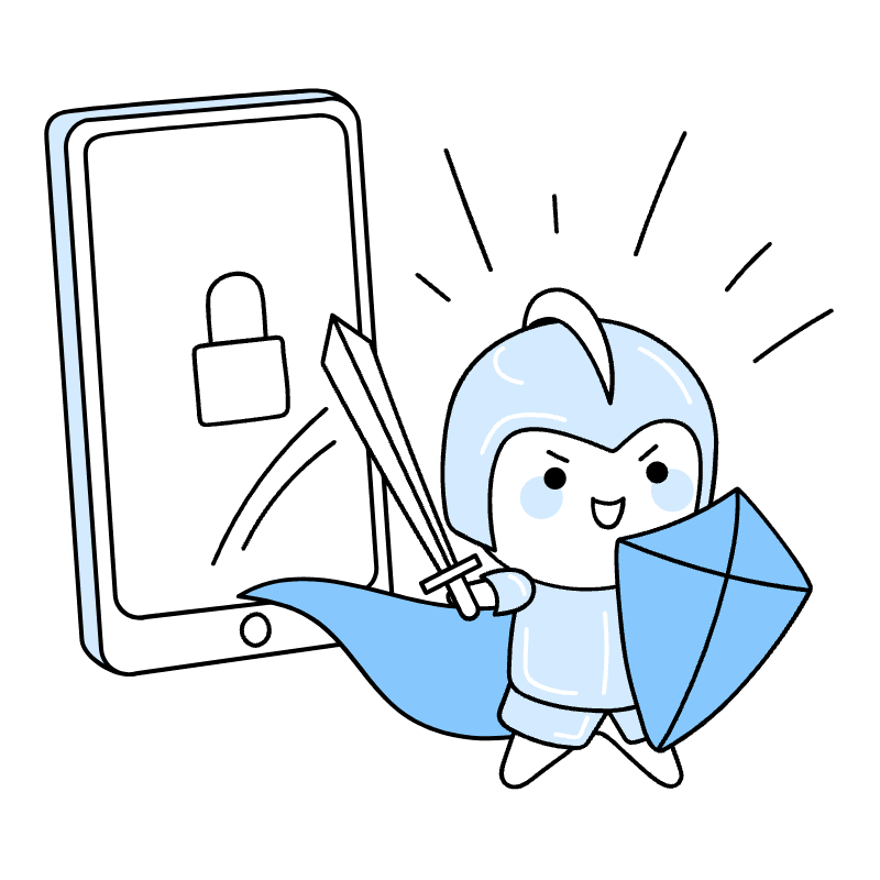 Protect Privacy Illustration from Seoul Duotone Set