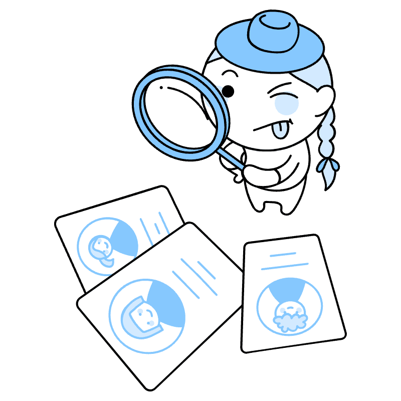 Search User Illustration from Seoul Duotone Set