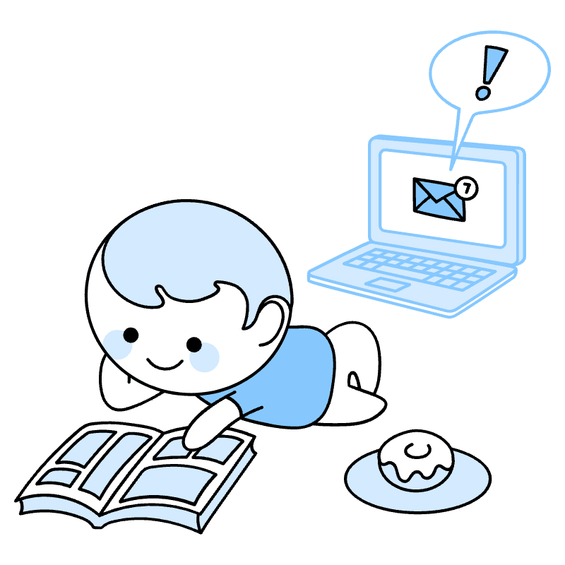 Slaking Chilling Illustration from Seoul Duotone Set