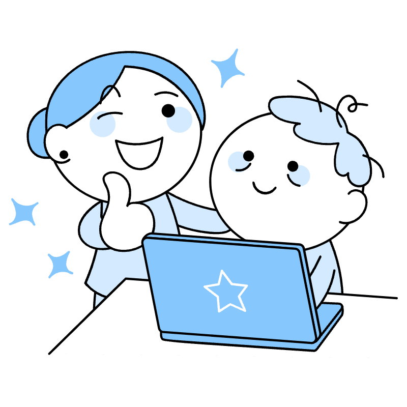 Motivate Someone For Working Illustration from Seoul Duotone Set