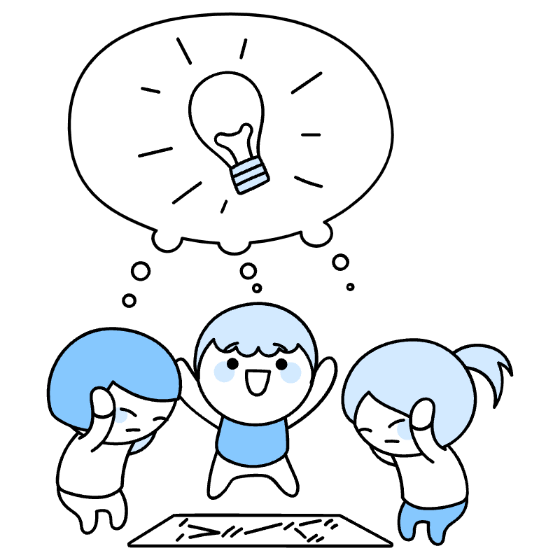 Team Brainstorming Illustration from Seoul Duotone Set