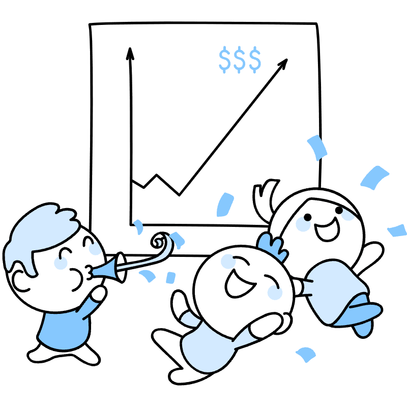 Team Success Illustration from Seoul Duotone Set