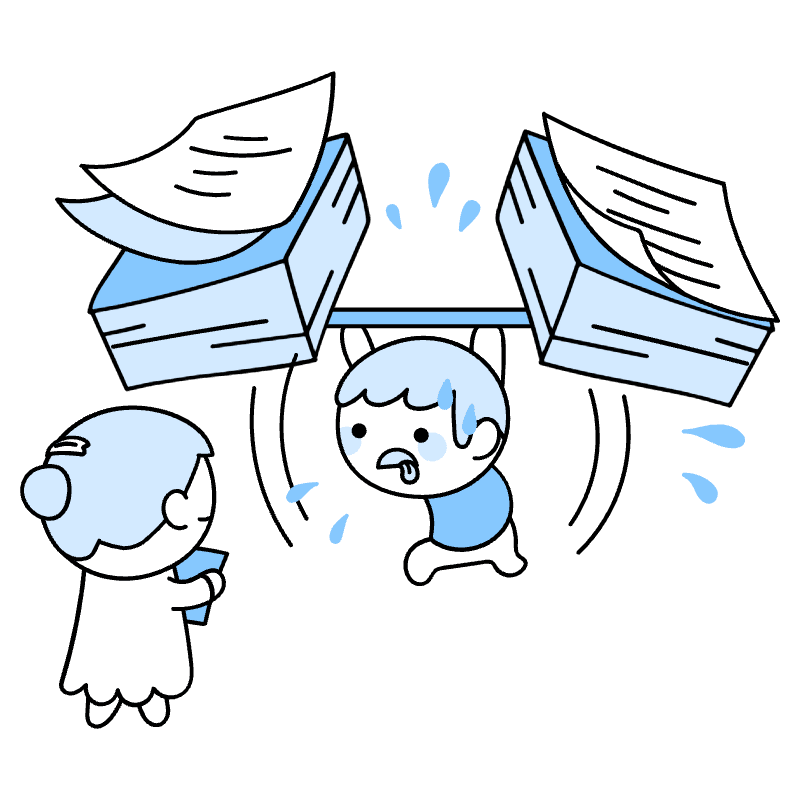 Traing Employees Illustration from Seoul Duotone Set