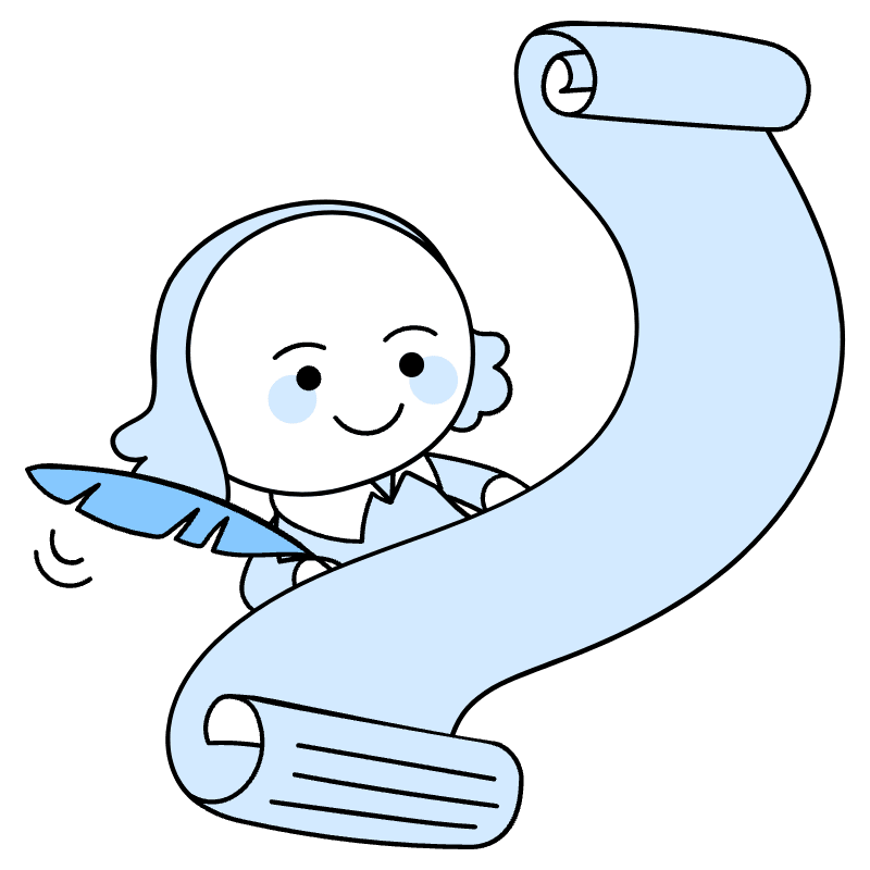 Writing Illustration from Seoul Duotone Set